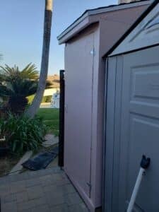 Custom Storage Shed Building in Whittier