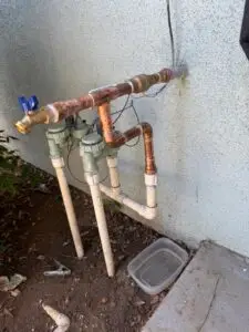 Plumbing Shut Off Valve Repair in Whittier — plumbing lines