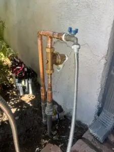 Pressure Relief Valve Installation in Whittier — main water supply pressure