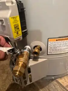 Water Heater Raising in Whittier — plumbing